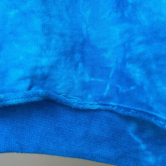 Chill by Will Crop Hi-Lo Tie Dye Sweatshirt Large - Picture 6 of 6
